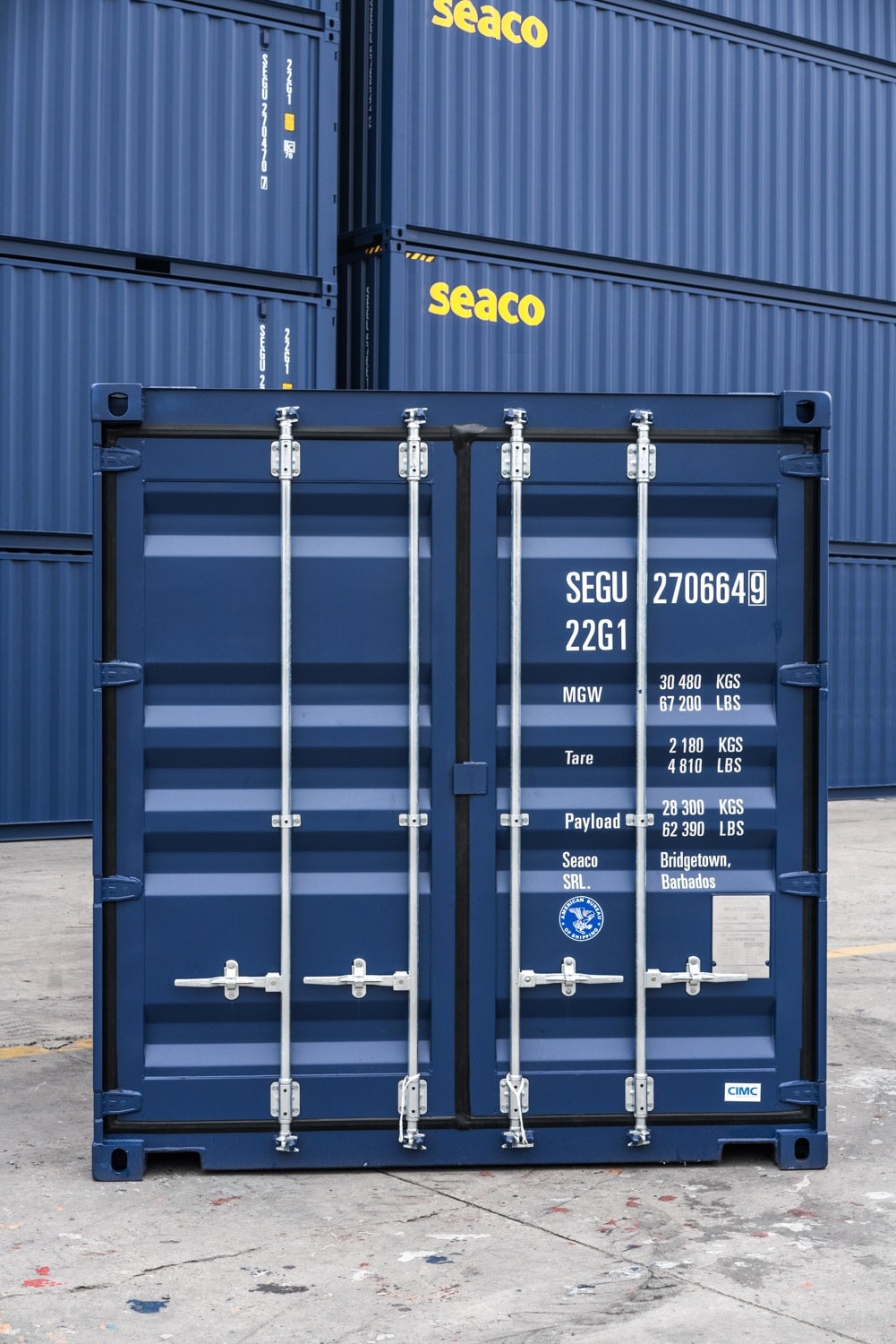 40 Dry Container Container 40 Pieds Dimensions AQYJA